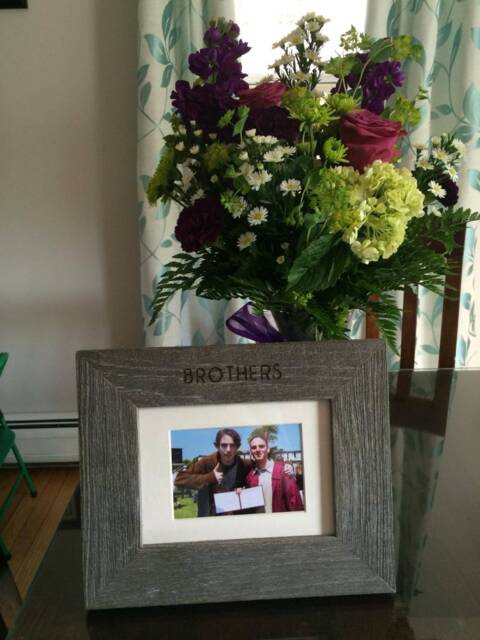 Personalized Barnwood Picture Frame - Hand Engraved Veteran Gift - image 1