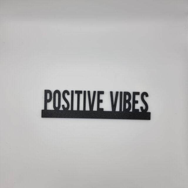 Positive Vibes Door Topper, Shelf Decor, Wall Quirky Home Interior Gift, Door Decoration - image 1