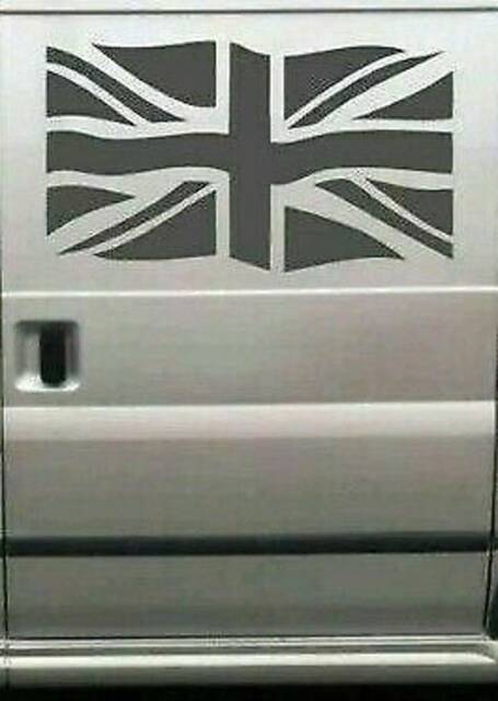 Union Jack Decal Car Bonnet Side Sticker Vinyl Graphic Off Road Adventure Motorhome Caravan Van Campervan Wall Art Flag