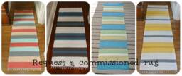 Hand Woven Rug - 2' X 6'