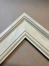 You Choose The Size // Unfinished Flat Traditional Picture Frame Made To Order Diy - thumbnail 1