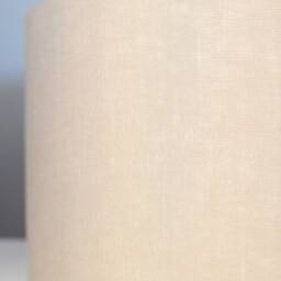 Natural Linen Lampshade Plain Beige, Gold Silver Or White Lining Option For Ceiling Lamp Base, 15cm To 50cm ?? Handmade By Vivid Shades - thumbnail 2