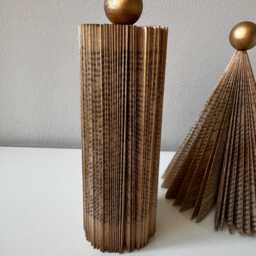 Modern Nativity Scene - Christmas Decoration Book Art - thumbnail 4