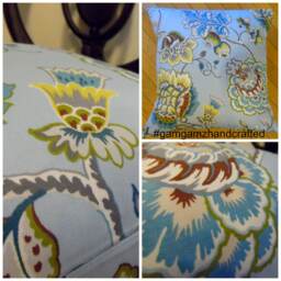 Lourdes Mineral Pillow Cover.floral Covers.slipcovers.toss Pillows.home Decor Pillows.farmhouse Glam Pillow.country Living Pillows - thumbnail 2