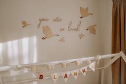 You Are So Loved Inschrift An Der Wand, Wooden Words, Wooden Wall Decor, Nursery, Kinderzimmer Wooden Geese H??lzerne G??nse, S??sse Tr??ume - thumbnail 1