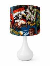 Horror Movie Lampshade Gothic Halloween Light - thumbnail 1