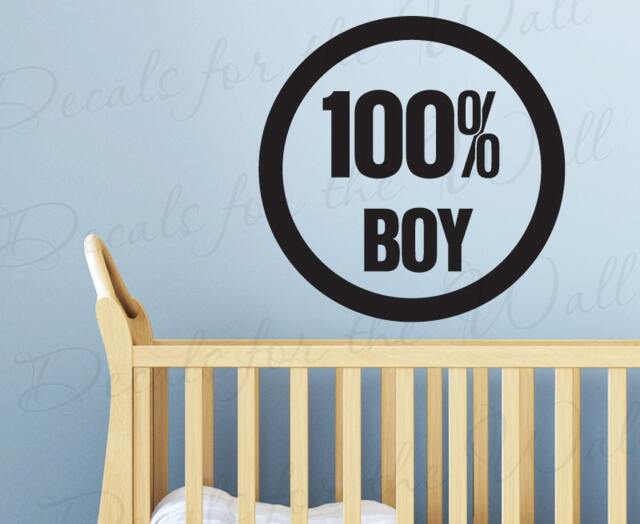 All Boy Room Kids Baby Nursery Quote Design Sticker Graphic Vinyl Large Wall Decal Lettering Letters Decor Saying Decoration K44 - image 1