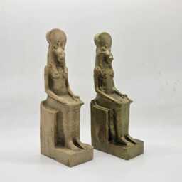 Goddess Sekhmet Statuette. 3D Printed Liones Deity Figurine, Egyptian Goddess, Resin Statue, Ancient Queen Gift Idea, Animal Ornament - thumbnail 1