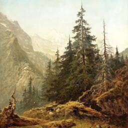 B. W. Leader's Forest Art Work Custom Made Printed Window - Vnt28 Roller Blind - thumbnail 3