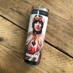 Saint Oli Sykes Prayer Candle Scented Vegan Soy Wax, Handmade - thumbnail 1