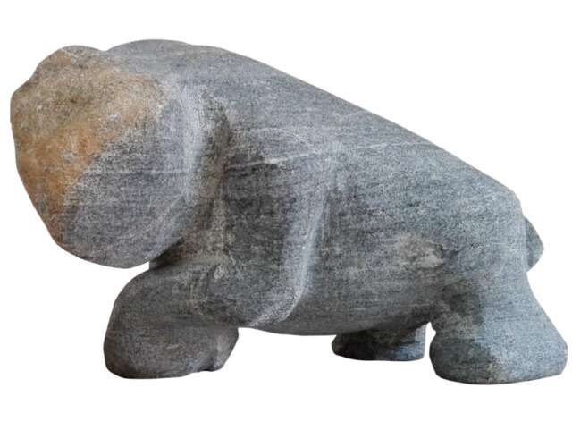 Stone Bear - Original Stone Sculpture By Ognyan Chitakov - image 1