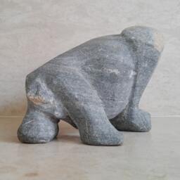 Stone Bear - Original Stone Sculpture By Ognyan Chitakov - thumbnail 2