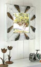 Megalodon Tooth Wall Mirror White - Mr2020-Wt-Meg - thumbnail 1