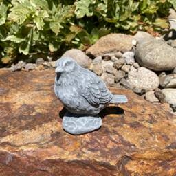 Handmade Bird Stone Cement Statue - thumbnail 3