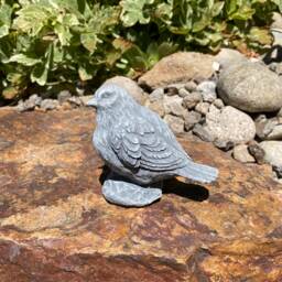 Handmade Bird Stone Cement Statue - thumbnail 4
