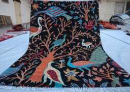 4x5 Ft Afghan Kazak A Tree Art Rug, Brand New Luxury Rug, Medallion Geometric Area Livingroom Accent Rug