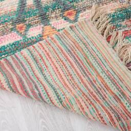 Vintage Boujaad Rug, Authentic Moroccan Rug 6x10 Ft - thumbnail 4