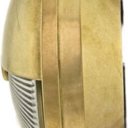 Patin Half Mini Handmade Brass Bulkhead Fixture - Ip64 Rated Nautical Lighting For Outdoor Walls, Bathrooms Or Marine Settings - thumbnail 3