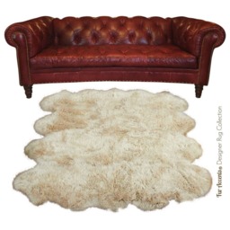 Plush Faux Fur Area Rug - Quatro Sheepskin Shag, Usa Made - thumbnail 2