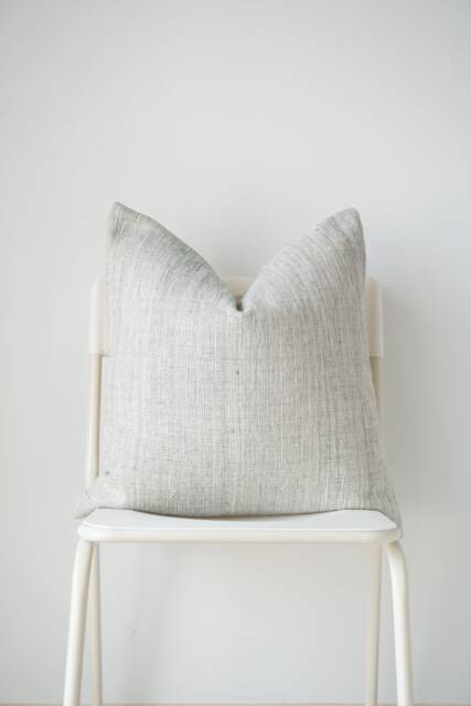 Hand Woven Natural Dye Color Pillow Cover - image 1