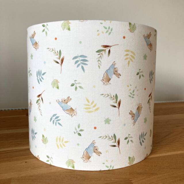 Peter Rabbit Ceiling/Lampshade - Delightful Bunny Lamp For Nursery Or Kid's Room - image 1