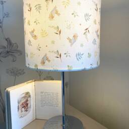 Peter Rabbit Ceiling/Lampshade - Delightful Bunny Lamp For Nursery Or Kid's Room - thumbnail 3