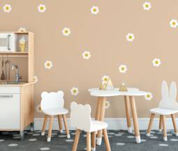52 Daisies Daisy Wall Decal Stickers, Art, Nursery Stickers For Kids Bedrooms - thumbnail 1