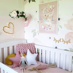 Handmade Mini Star Cushion - Nursery Kids Room Decor - 31cm - thumbnail 2