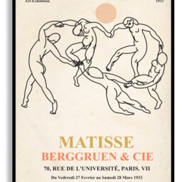 Enri Matisse, Dance, Poster, Vintage, Graphics, Sketch, Print, Poster Art, Office Decor - thumbnail 2