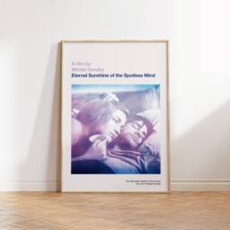 Eternal Sunshine Of The Spotless Mind Print Retro Mid-Century Modern Movie Poster - thumbnail 1