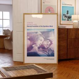 Eternal Sunshine Of The Spotless Mind Print Retro Mid-Century Modern Movie Poster - thumbnail 2