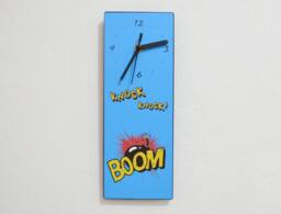 Pop Art -Knock Knock Boom - Wall Clock - thumbnail 1