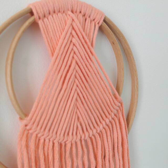 Wall Hanging - Nursery Decor Living Room Art Macrame Wall Dreamcatchers - image 1