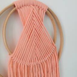 Wall Hanging - Nursery Decor Living Room Art Macrame Wall Dreamcatchers - thumbnail 1