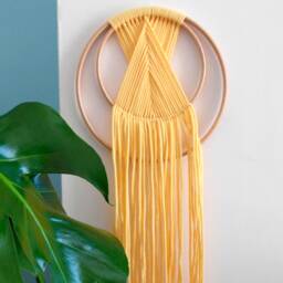 Wall Hanging - Nursery Decor Living Room Art Macrame Wall Dreamcatchers - thumbnail 2
