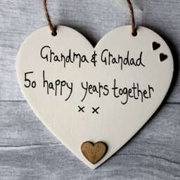 50Th Anniversary Gifts For Parents-Golden Wedding Anniversary-50Th Gift-Golden Wedding-Personalized Golden Wedding Gift - thumbnail 2