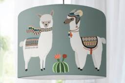 Lampshade Living Room Lama Zoo Circusgift Child Gift Housewarming Giftceiling Lamp