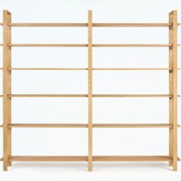 Solid Oak Shelving Unit - thumbnail 3