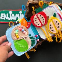 Quiet Book , Quiet From 1 Year To 3 Years, Educational Felt Book, Felt Busy Book, Baby Activity Book. Activity Toys - thumbnail 3