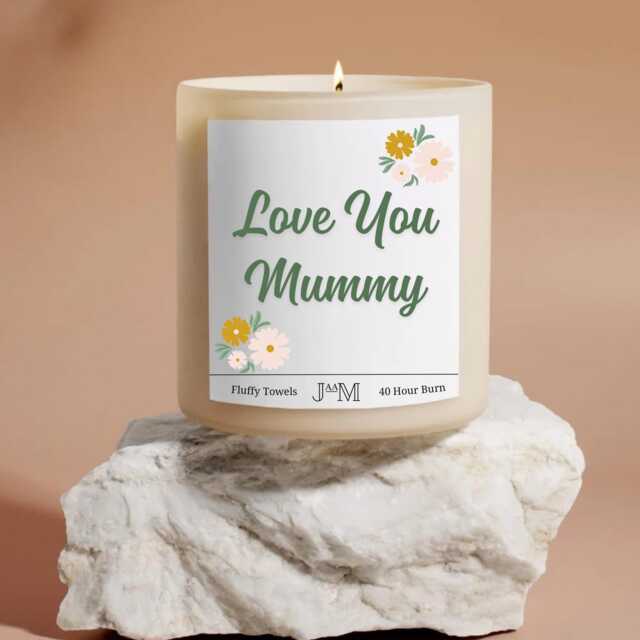 Love You Mummy Candle Gift Box - For Mum On Mother's Day - image 1