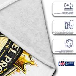 Padel Pro Bath Beach Towel Custom Name Colour Player Sports Gift Gym Fitness Training Holiday Personalised Funny Travel Present - thumbnail 3