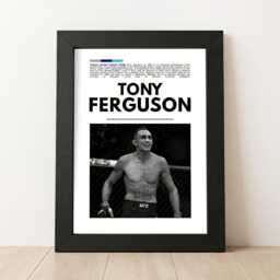 Tony Ferguson Poster Mma Global Icon Art Print - thumbnail 1