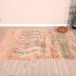 Authentic Boujad Rug, Moroccan Rug 6x7 Ft - thumbnail 2