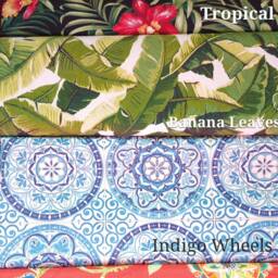 Outdoor, Indoor Seat Cushions Damask Orange, Floral, Flamingos, Lattice, Geometric, D??cor Cushions - thumbnail 2