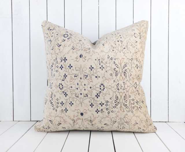 Turkish Kilim Pillow, 24x24 Inch, 60x60 cm Kilim Pillow Cover, Home Decor, Decorative Throw Turkish - image 1