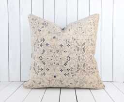 Turkish Kilim Pillow, 24x24 Inch, 60x60 cm Kilim Pillow Cover, Home Decor, Decorative Throw Turkish - thumbnail 1