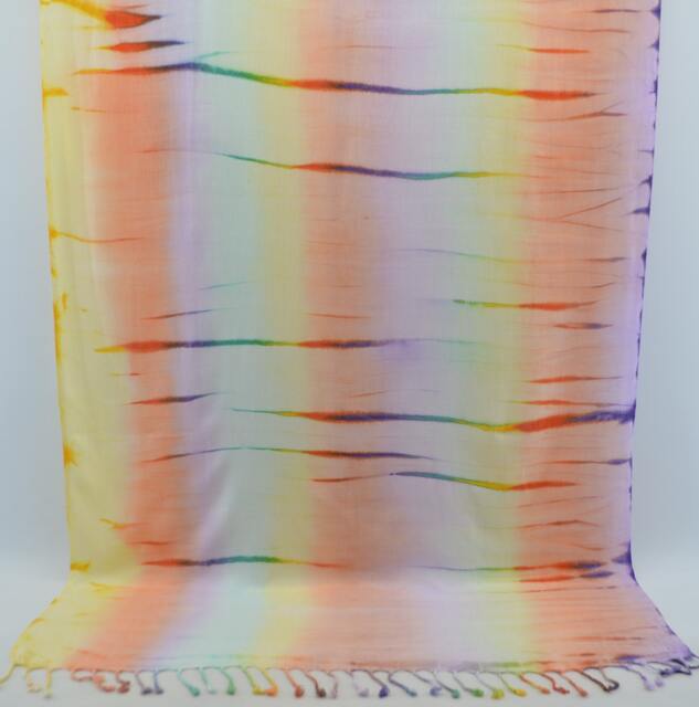 Batik Towel, Colorful Towel, Surfer Beach Towel, Turkish Towel, Dye Peshtemal, 38''x65 - image 1