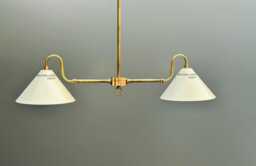 Brass Sputnik Chandelier - Mid Century Modern Pendant Light Kitchen Island Fixture