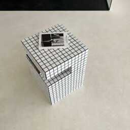 Tiled Side Table. Bedside Table For Books. Coffee Home Decor - thumbnail 3