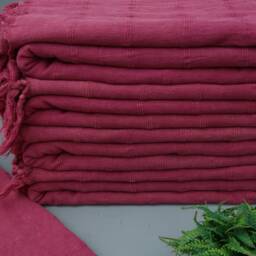 Turkish Blanket-stonewashed Blanket-''70x91''throw Blankets-Dark Pink Blanket-Bed Throws Double-Traditional Blanket-(Dbll, Zs, Pk - thumbnail 3